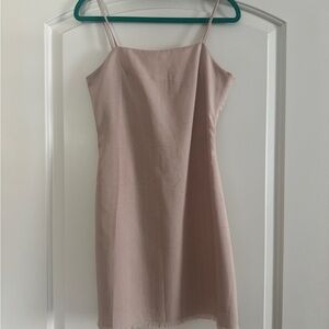 HYFVE Pink Mini Dress with Tie Back